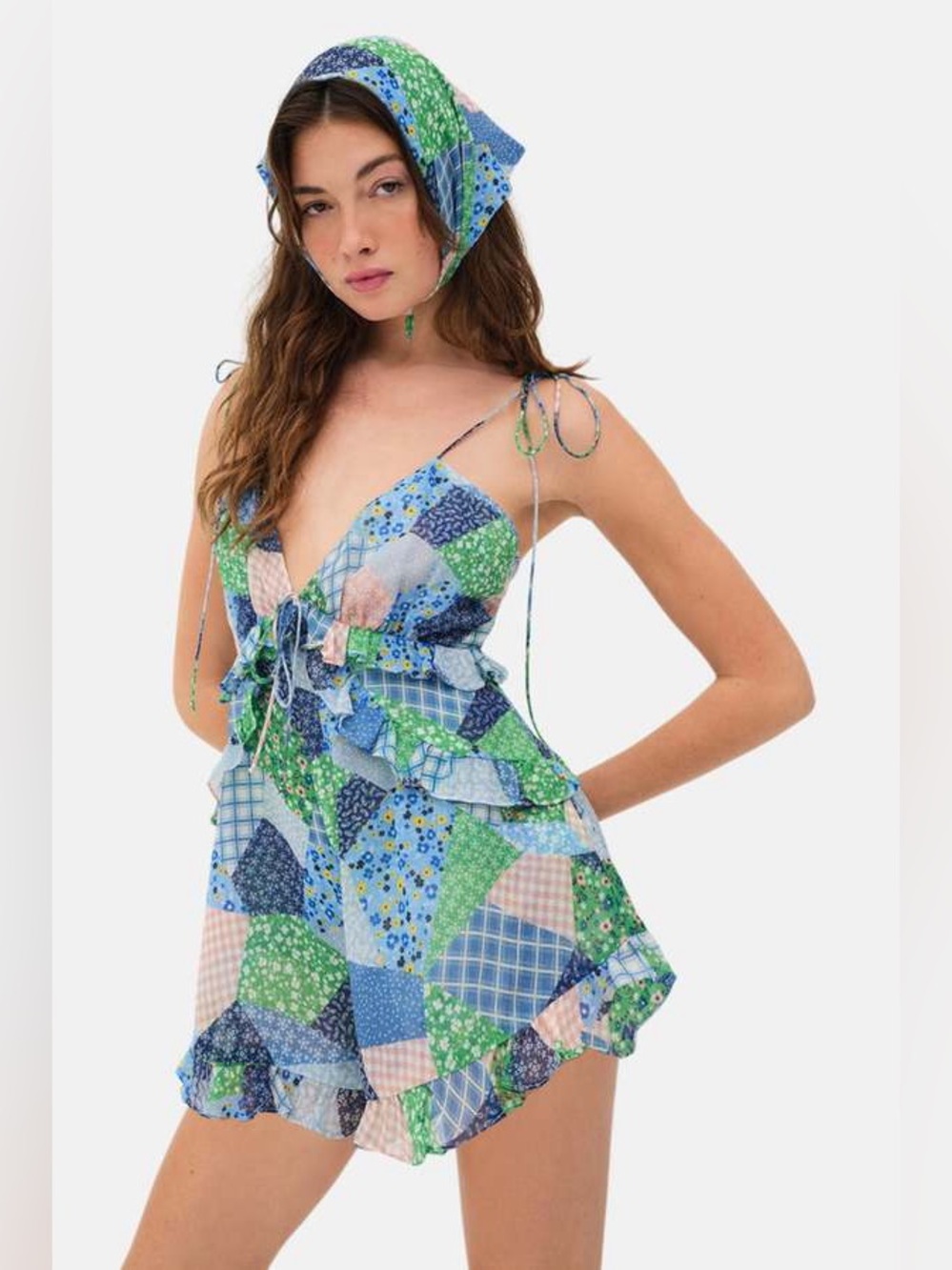 NWT For Love & Lemons Juniper Romper